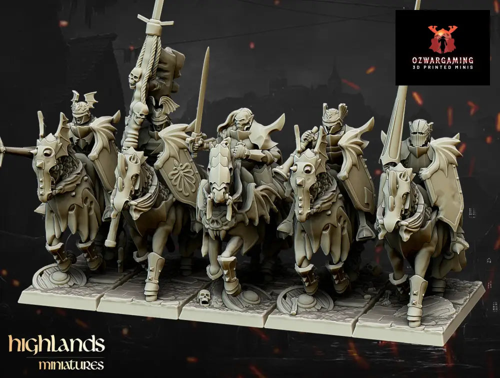 Transilvanya Vampire Knights OLD | Highlands Miniatures 28/32mm Fantasy Wargaming Miniatures Role Playing Miniatures