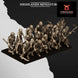 Transilvanya Zombies Regiment | Highlands Miniatures 28/32mm Fantasy Wargaming Miniatures Role Playing Miniatures