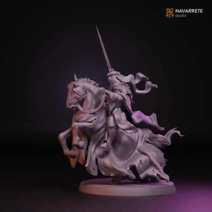 Treacherous Spectre Foot and Mounted | Navarrete Studios 25mm Fantasy Wargaming Miniatures