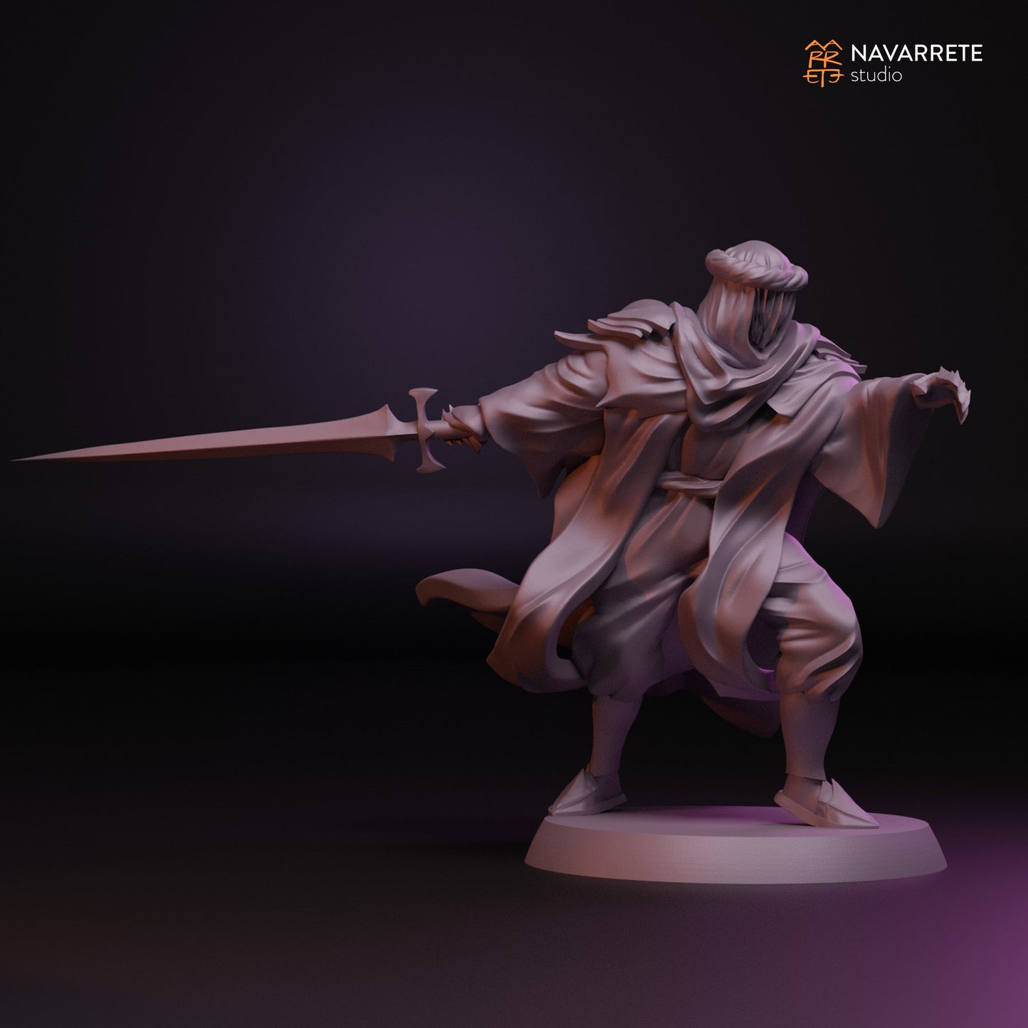 Treacherous Spectre Foot and Mounted | Navarrete Studios 25mm Fantasy Wargaming Miniatures