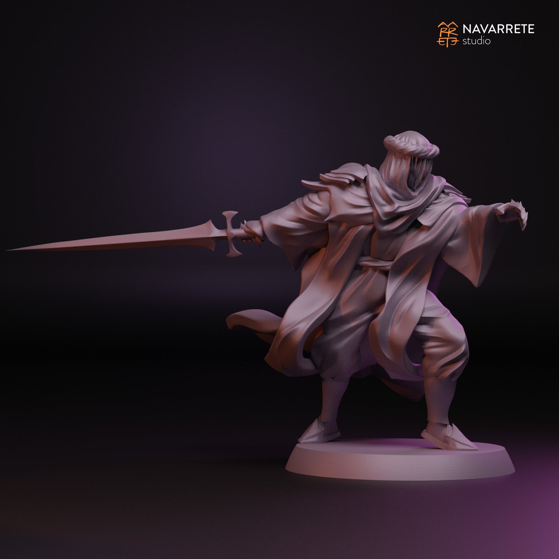 Treacherous Spectre Foot and Mounted | Navarrete Studios 25mm Fantasy Wargaming Miniatures