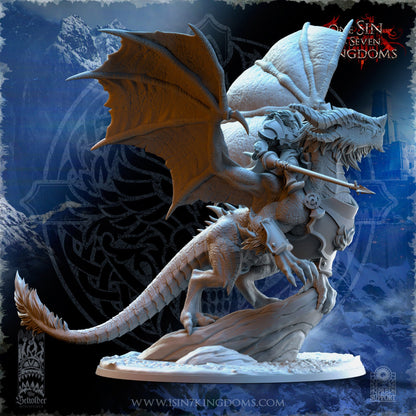 Stormwolves Trym Drakesong Stormwolf Warlord | The Beholder Miniatures 28/32mm Fantasy Wargaming Miniatures