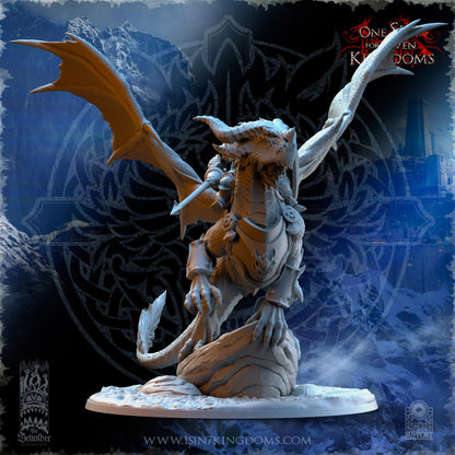 Stormwolves Trym Drakesong Stormwolf Warlord | The Beholder Miniatures 28/32mm Fantasy Wargaming Miniatures