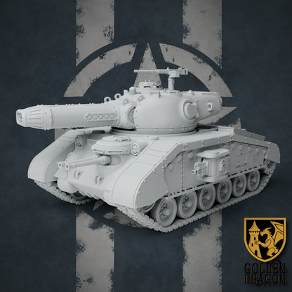 United States of America M68 Timberwolf Heavy Tank | Golden Dragon Games Weird WW2 Role Playing Miniatures
