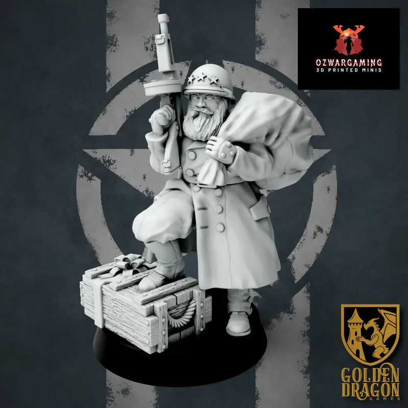United States of America General Nicholas Winters | Golden Dragon Games Weird WW2 Role Playing Miniatures