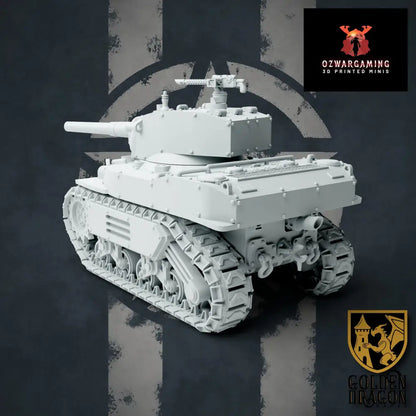 United States of America M30A3 Jackrabbit Light Tank | Golden Dragon Games Weird WW2 Role Playing Miniatures
