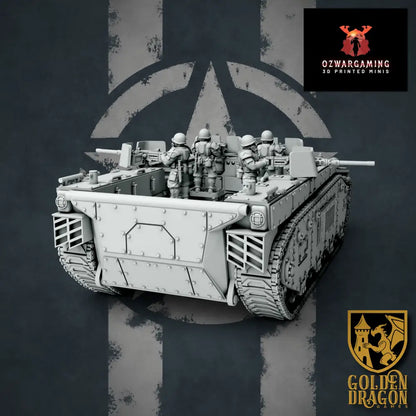 United States of America M39 Buffalo Landing Vehicle | Golden Dragon Games Weird WW2 Role Playing Miniatures