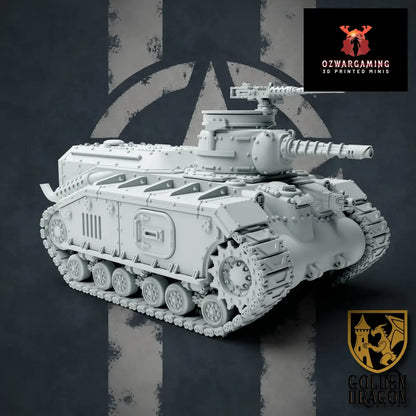 United States of America M48 Ram Armored Personnel Carrier | Golden Dragon Games Weird WW2 Role Playing Miniatures