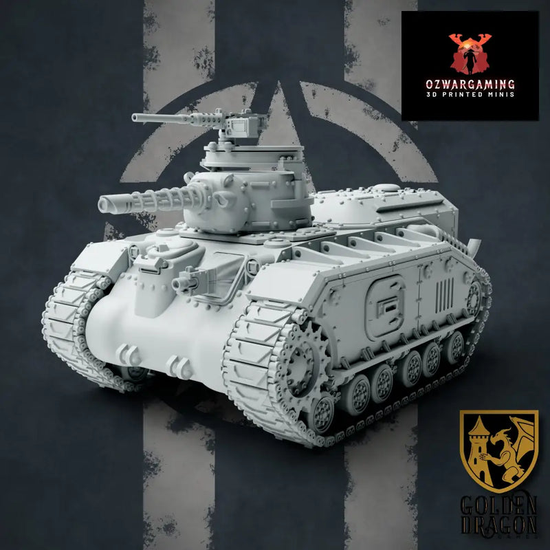 United States of America M48 Ram Armored Personnel Carrier | Golden Dragon Games Weird WW2 Role Playing Miniatures