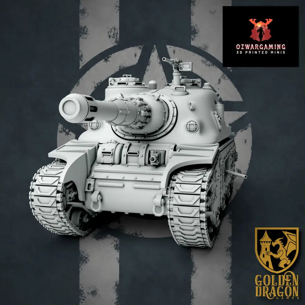 United States of America M54 Bruin Heavy Tank Destroyer | Golden Dragon Games Weird WW2 Role Playing Miniatures