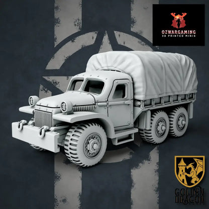 United States of America M56 Supply Truck | Golden Dragon Games Weird WW2 Role Playing Miniatures