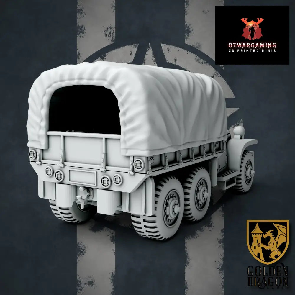 United States of America M56 Supply Truck | Golden Dragon Games Weird WW2 Role Playing Miniatures