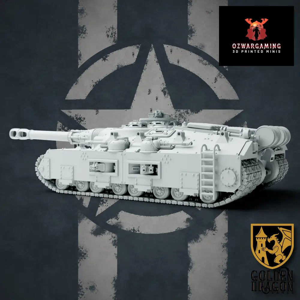 United States of America M82A1 Kodiak Superheavy Tank | Golden Dragon Games Weird WW2 Role Playing Miniatures