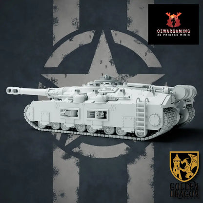United States of America M82A1 Kodiak Superheavy Tank | Golden Dragon Games Weird WW2 Role Playing Miniatures