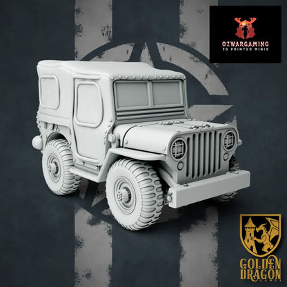 United States of America Recon GPV | Golden Dragon Games Weird WW2 Role Playing Miniatures