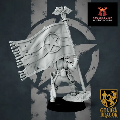 United States of America Sergeant Douglas Donahue - Hero of the Starborne | Golden Dragon Games Weird WW2 Role Playing
