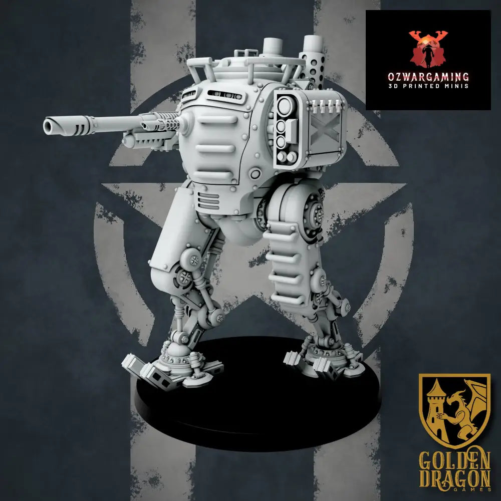 United States of America X32 Light Walkers | Golden Dragon Games Weird WW2 Role Playing Miniatures