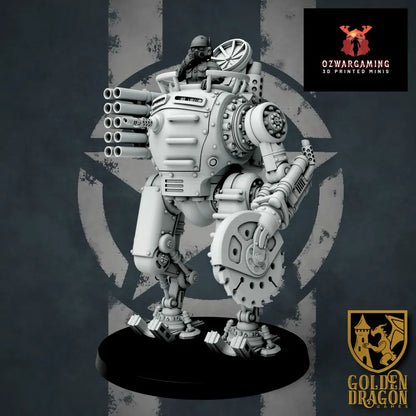 United States of America X32 Light Walkers | Golden Dragon Games Weird WW2 Role Playing Miniatures