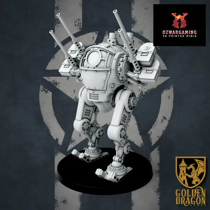 United States of America X32 Light Walkers | Golden Dragon Games Weird WW2 Role Playing Miniatures