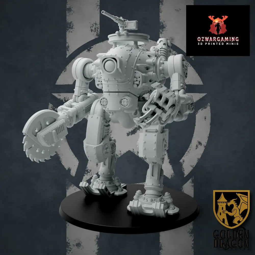 United States of America X53 Lynx Battle Walker | Golden Dragon Games Weird WW2 Role Playing Miniatures