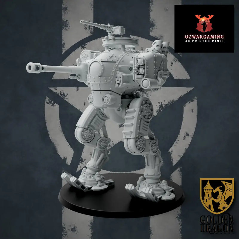 United States of America X53 Lynx Battle Walker | Golden Dragon Games Weird WW2 Role Playing Miniatures