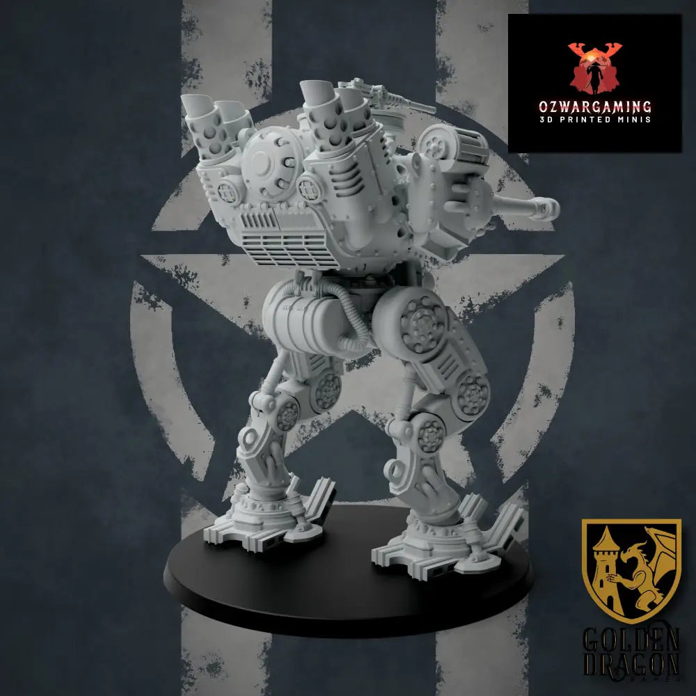 United States of America X53 Lynx Battle Walker | Golden Dragon Games Weird WW2 Role Playing Miniatures