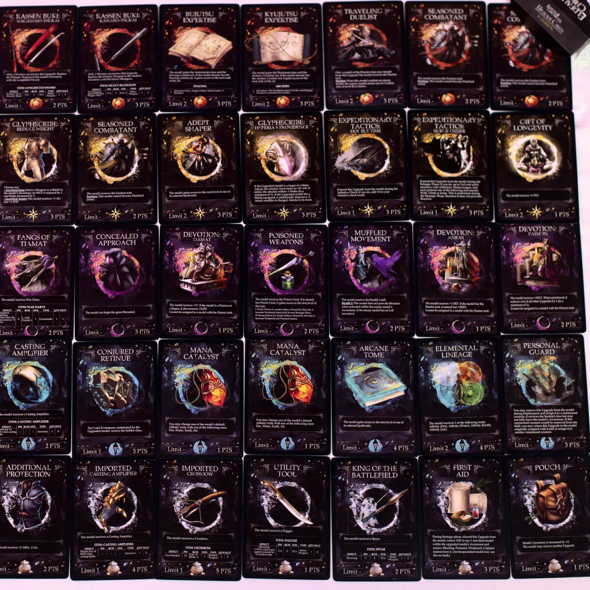 Upgrade Cards 1.6 - Eldfall Chronicles SPECIAL ORDER