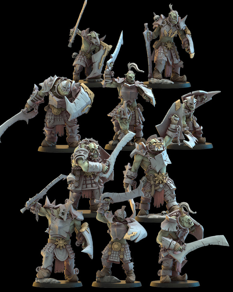 Maghmorin Dwarves Ork Slaves | Lost Kingdom 28/32mm Fantasy Wargaming Miniatures