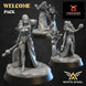 Vampire Heroine | White Angel 28/32mm Fantasy Wargaming Miniatures Role Playing Miniatures