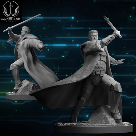 Shatter Scale Ven Zallow | Warblade Studios 40mm Miniatures Role Playing Miniatures