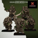 Vermin Poison Carriers | Highlands Miniatures 28/32mm Fantasy Wargaming Miniatures Role Playing Miniatures