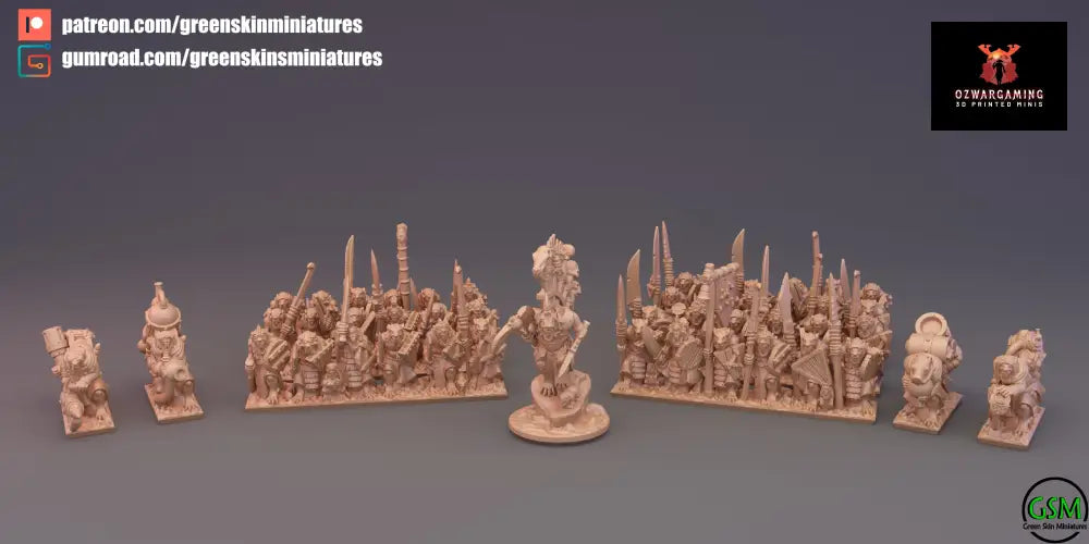 Verminkin Army Bundle | Greenskin Miniatures 10mm Fantasy Wargaming Miniatures Role Playing Miniatures