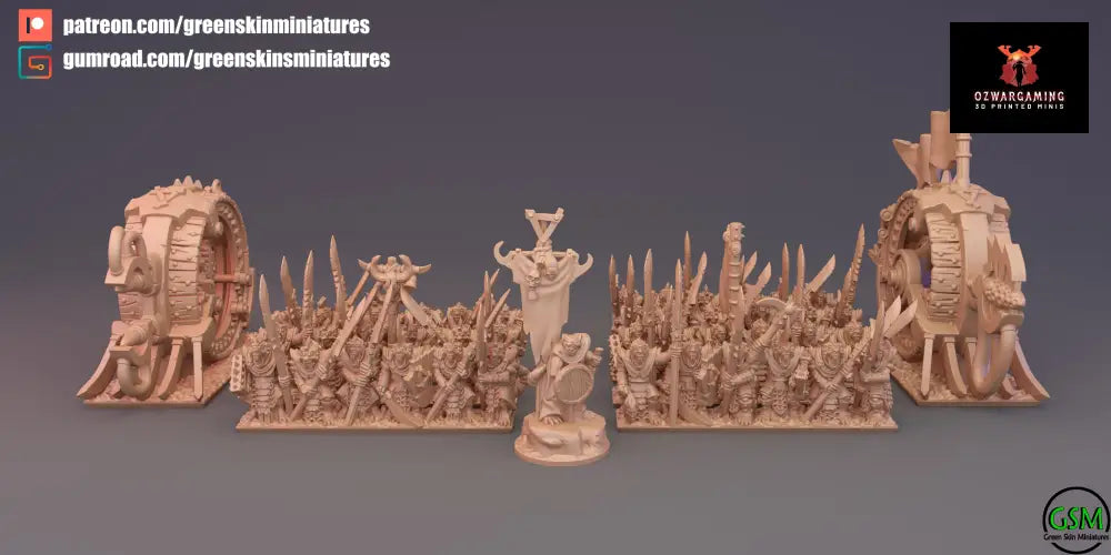 Verminkin Army Bundle | Greenskin Miniatures 10mm Fantasy Wargaming Miniatures Role Playing Miniatures