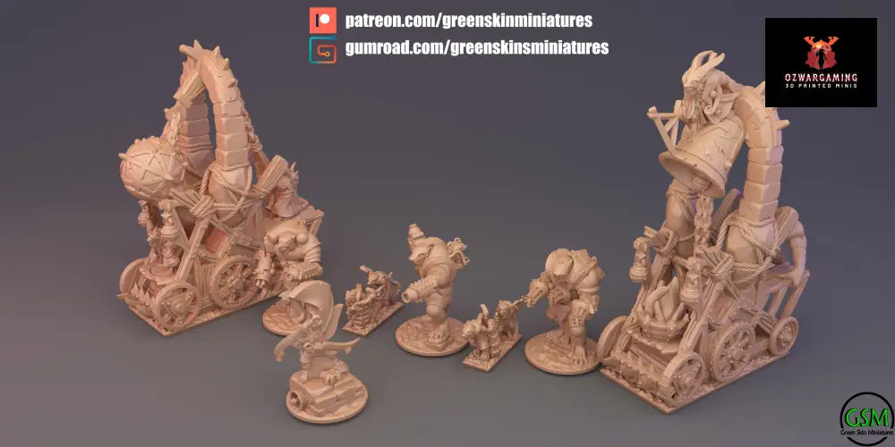 Verminkin Army Bundle | Greenskin Miniatures 10mm Fantasy Wargaming Miniatures Role Playing Miniatures