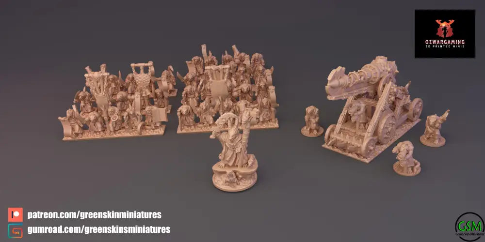 Verminkin Army Bundle | Greenskin Miniatures 10mm Fantasy Wargaming Miniatures Role Playing Miniatures