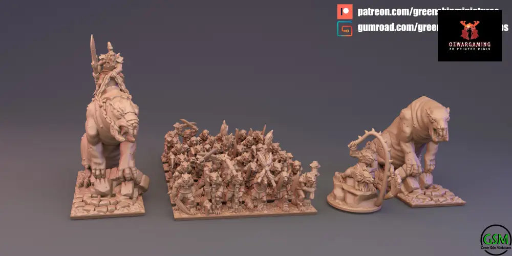 Verminkin Army Bundle | Greenskin Miniatures 10mm Fantasy Wargaming Miniatures Role Playing Miniatures