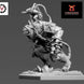 Verminkin Ogre Rat Grinder | Vinci Miniatures 28/32mm Fantasy Wargaming Miniatures Role Playing Miniatures