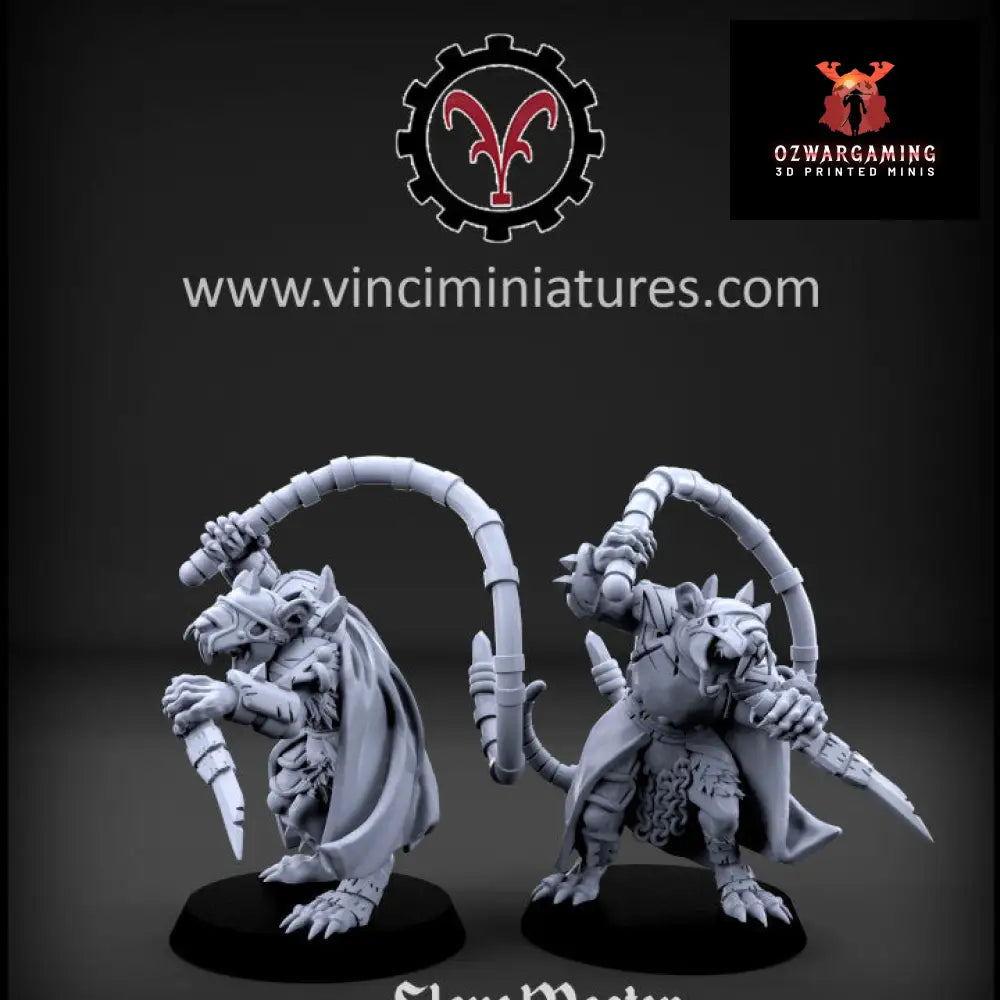 Verminkin Rat Master | Vinci Miniatures 28/32mm Fantasy Wargaming Miniatures Role Playing Miniatures
