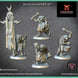 Verminkin Ratmen Command | Vinci Miniatures 28/32mm Fantasy Wargaming Miniatures Role Playing Miniatures