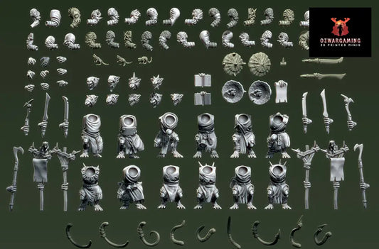 Verminkin Warriors | Vinci Miniatures 28/32mm Fantasy Wargaming Miniatures Role Playing Miniatures