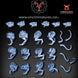 Verminkin Wolf Rats | Vinci Miniatures 28/32mm Fantasy Wargaming Miniatures Role Playing Miniatures