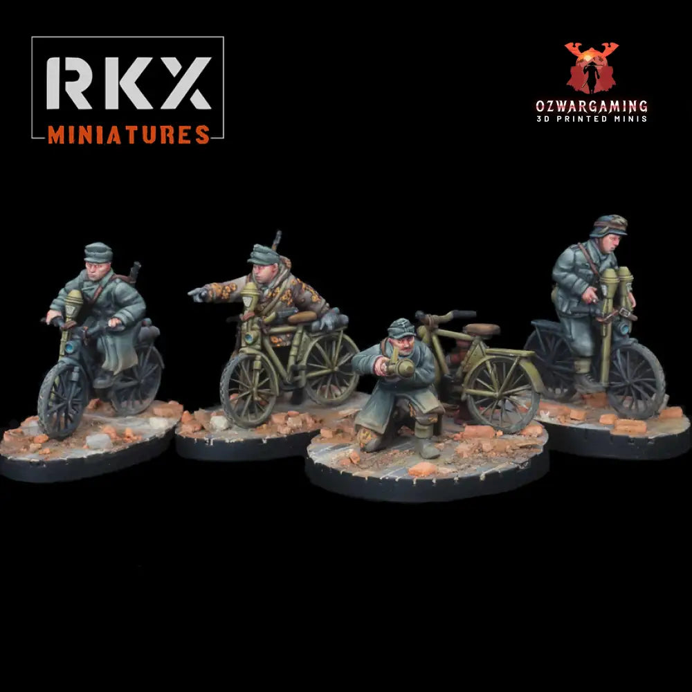 Volkstruum Bicycles | RKX Miniatures 28mm WW2 Wargaming Miniatures Role Playing Miniatures