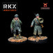 Volkstruum HQ Team | RKX Miniatures 28mm WW2 Wargaming Miniatures Role Playing Miniatures