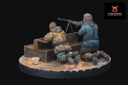 Volkstruum Panzerbuchse Team | RKX Miniatures 28mm WW2 Wargaming Miniatures Role Playing Miniatures