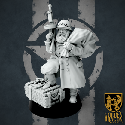 United States of America General Nicholas Winters | Golden Dragon Games Weird WW2 Role Playing Miniatures