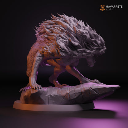 Warg King | Navarrete Studios 25mm Fantasy Wargaming Miniatures