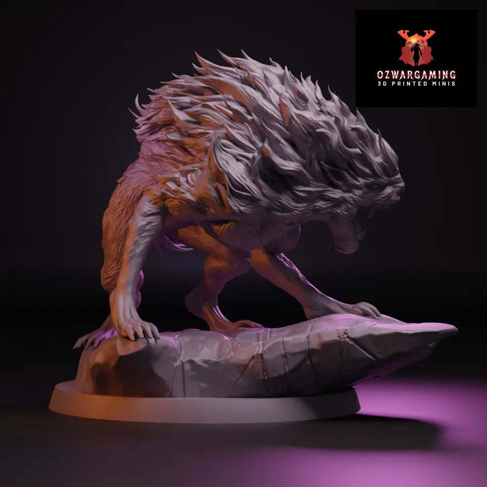 Warg King | Navarrete Studios 25mm Fantasy Wargaming Miniatures