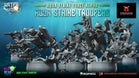 Water War Aqua Troopers Monopose | Warbear Studios 28mm SciFi Wargaming Miniatures Role Playing Miniatures
