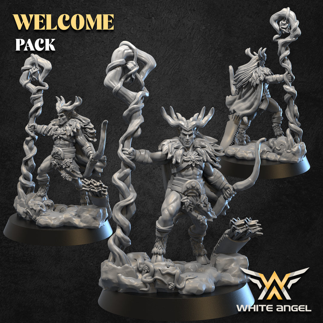 Forest Elves Prince | White Angel 28/32mm Fantasy Wargaming Miniatures Role Playing Miniatures