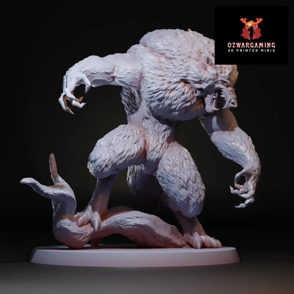 Werewolf Pose 1 | Navarrete Studios 25mm Fantasy Wargaming Miniatures